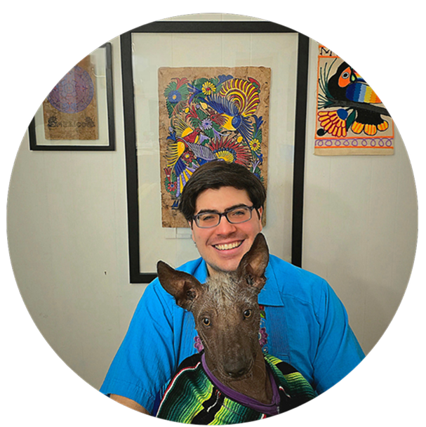 Profe David, lead Spanish teacher, born and raised in Mexico City